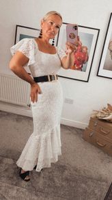 zara lace dress