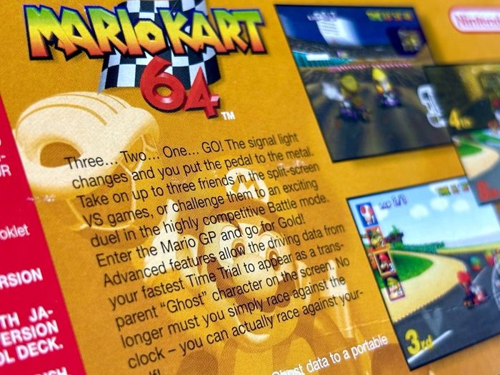 N64 Mario Kart 64 Boxed and Minty