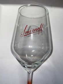 Smirnoff glass brand new