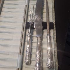Vintage Newbridge Silverware Silver plated Carver set