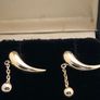 9ct Gold Stud Earrings Image 2