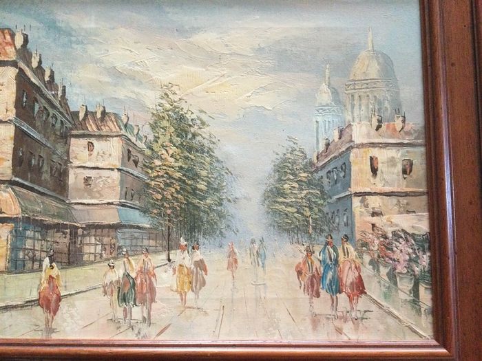 Art - Vintage Oil on Canvas.