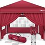 Gazebo 3 x 3 m Waterproof Pop-Up with 4 side panels Image 5