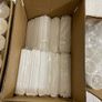 A box of Paper cups and a box of straws Image 2