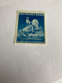 Rare Genuine WW2 German stamp
