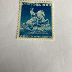 Rare Genuine WW2 German stamp