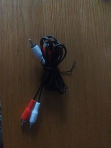 Audio 2 x RCA cable