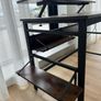 Computer Desk with Monitor Stand & Storage Shelves Image 5