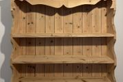 Restored Country Pine Display Cupboard