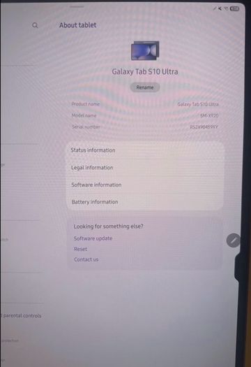 Samsung Tab S10 Ultra 256GB