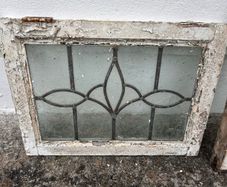 Antique Stained leader Glass window