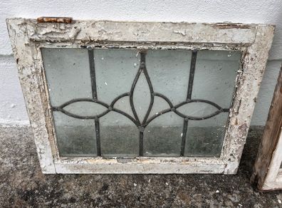Antique Stained leader Glass window