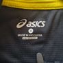 Asics running top Size small ptp 20" black/yellow in excellent condition Image 9