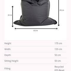 elephant bean bag