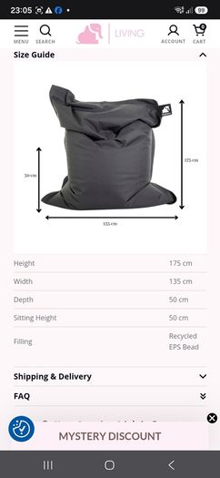 elephant bean bag