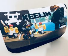 Lego Pirates printed Personalised Pencil Case / Make up bag / back to school stationary