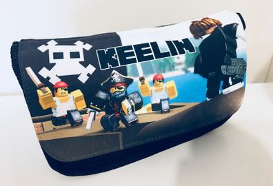 Lego Pirates printed Personalised Pencil Case / Make up bag / back to school stationary