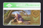 1994 5unit Ireland Irish International Collectors Fair Souvenir Phonecard showing Ringmoney (Landis &amp; Gyr) BT Phone Card