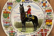 Mounted Police Collectors Plate