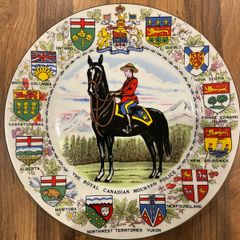 Mounted Police Collectors Plate