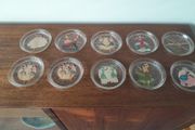 Art Deco Pin Up Drink Coasters