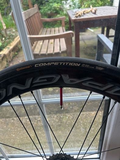 Campagnolo Bora One 50 Dark Disc Tubular road wheel set