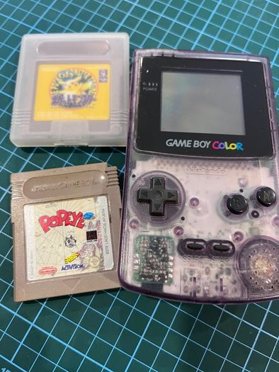 Nintendo GameBoy Color - CGB-001 Pokemon & Popeye
