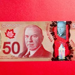 Canada  50 Dollars  2012. Pick 109a. Polymer Plastic. ( Uncirculated )