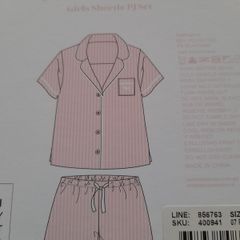 Peter Alexander girls shortie PJ set s/s14
