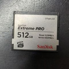 Sandisk Extreme Pro 512gb cfast 2.0
