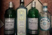 Bombay sapphire Malfy tanqueray Irish Gin empty Bottles