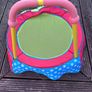 Kids Mini Trampoline with Handle - Good Condition Image 2