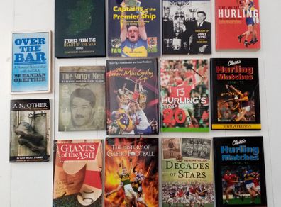 GAA Books x 14 - Hurling Books - Gaelic Football Books