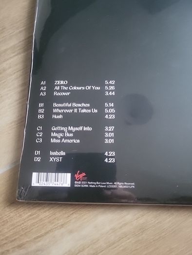 James all the colors of you red black split 2 vinyl