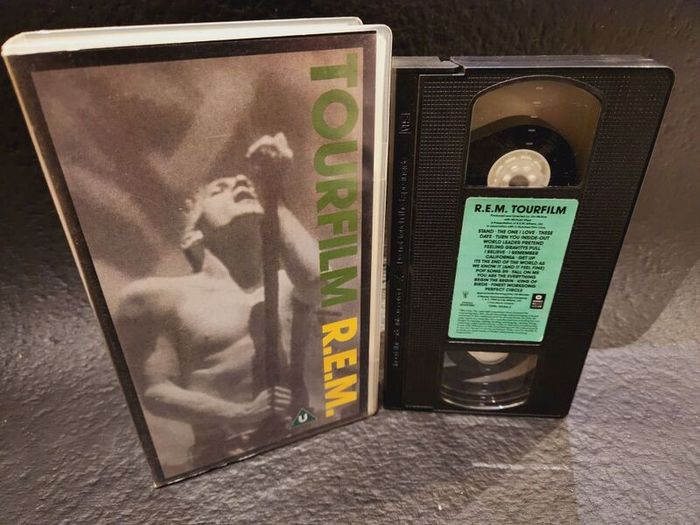 R.E.M Tour Film Vhs