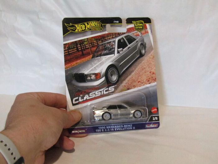 Hot Wheels Premium Car Culture 2024 Modern Classics 1990 Mercedes-Benz 190E EVO II Brand New Sealed