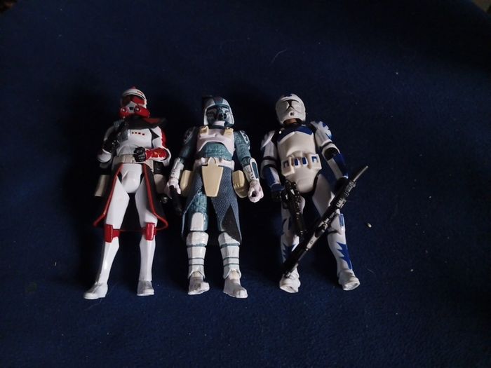 Star Wars Rare Clone Commander Set!