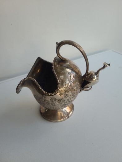 Edwardian silver sugar scuttle - John Turton & son