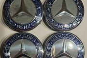 Mercedes 75mm Wheel Centre Caps