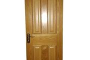Solid wooden door