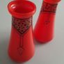 Antique Bohemian Glass Vases Image 6
