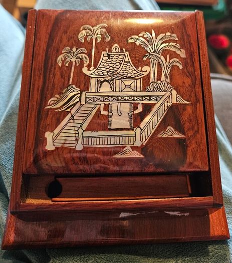 Vintage Cigarette Wooden Box
