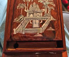 Vintage Cigarette Wooden Box