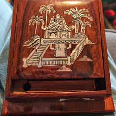 Vintage Cigarette Wooden Box