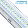 25131 72 LED Interior Light Strip 12V Car Van Bus Caravan ON/OFF Switch Image 3