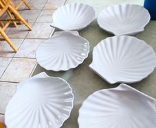 Set of 6 Plat coquille saint jacques - Arts de la table