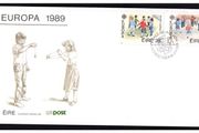 1989 Ireland Europa Children's Games Commemorative Stamp An Post First Day Cover (FDC)