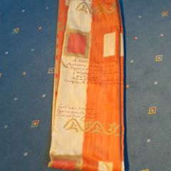 terracotta and gold curtains 5ft.x 7ft drop each