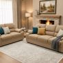 New 3+2 Tara Fabric Sofa Set Image 9