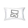 Funny Me and You JIgsaw pieces Cushion covers Image 3